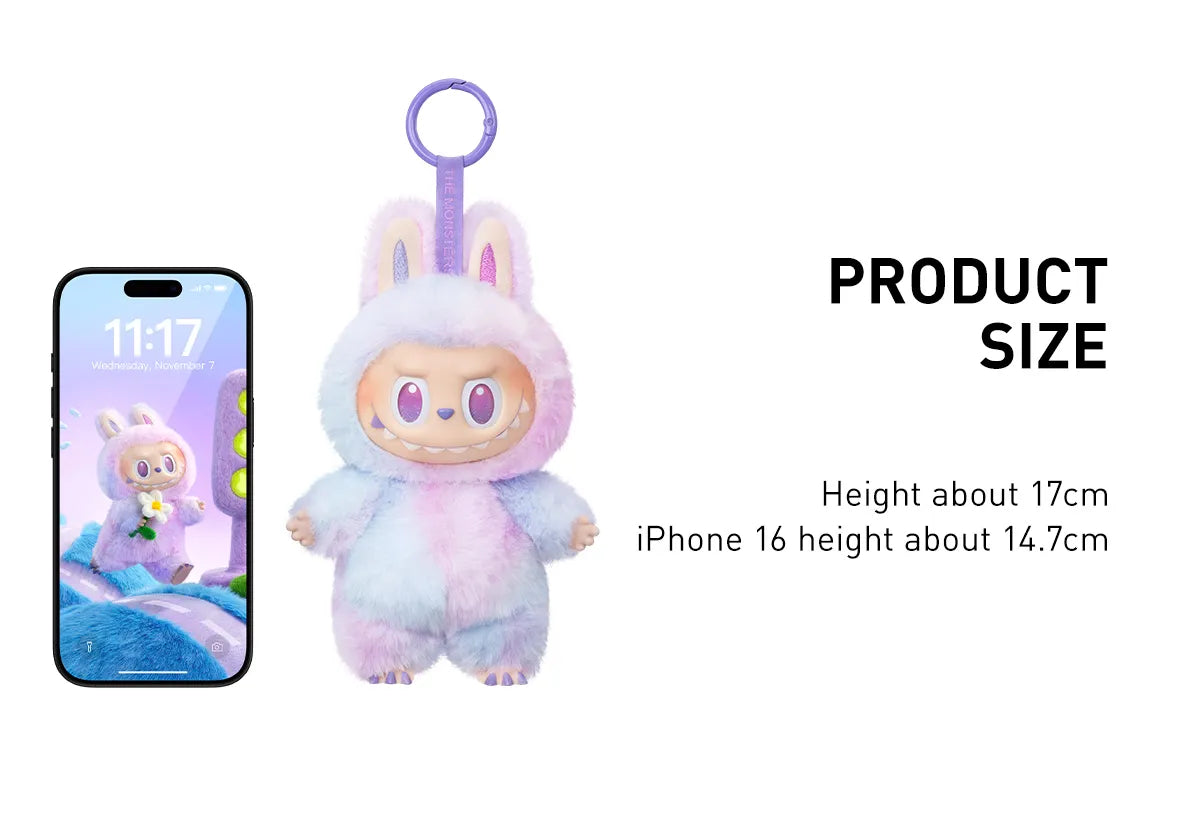 ⸺Happiness - Big into Energy Series-Vinyl Plush Pendant Box