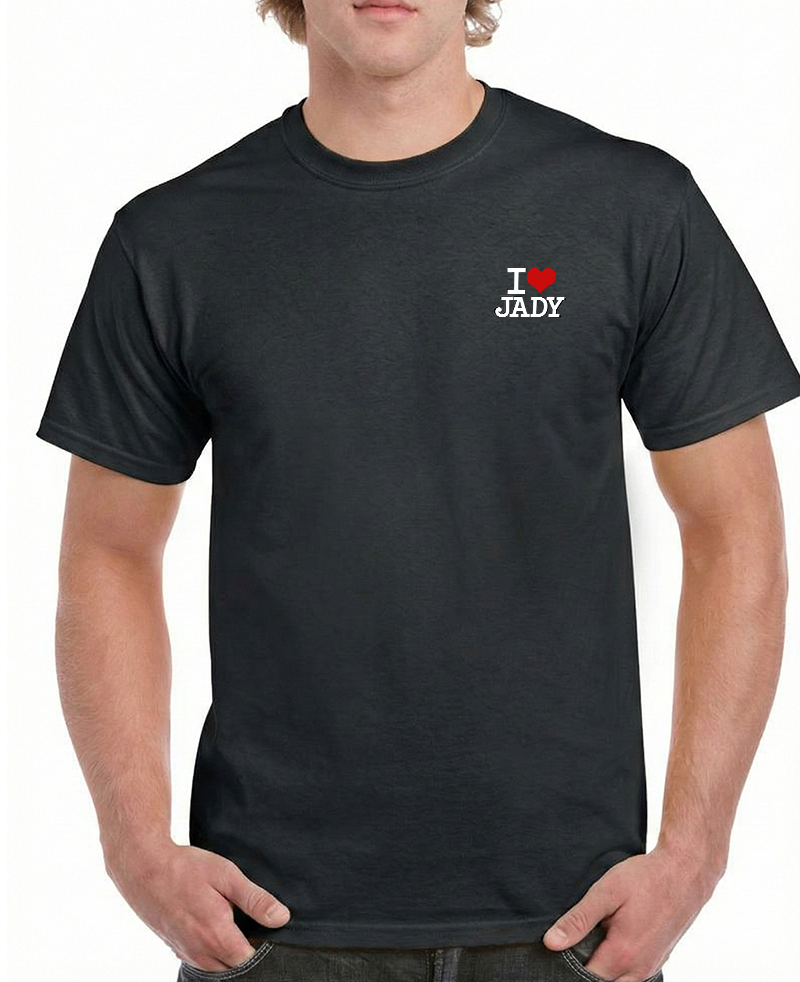 "I♥️JADY small Logo" T-Shirt - Kurzarm