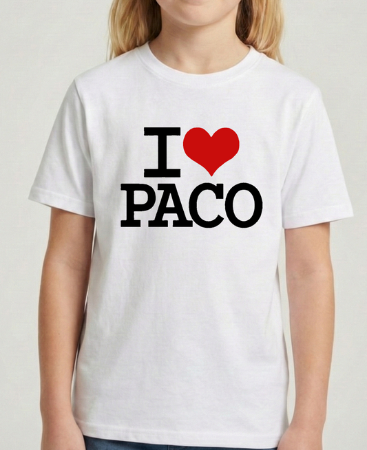 "I♥️PACO big Logo" T-Shirt - Kurzarm