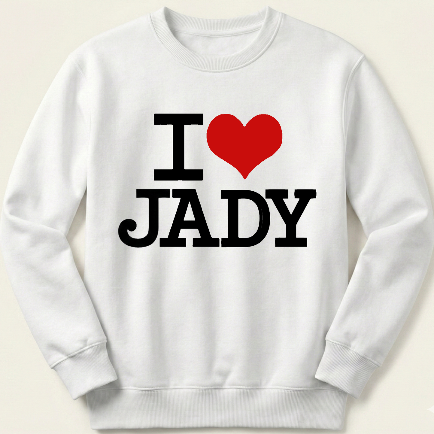 "I♥️JADY big Logo" Sweatshirt