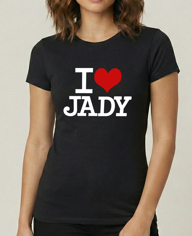 "I♥️JADY big Logo" T-Shirt - Kurzarm