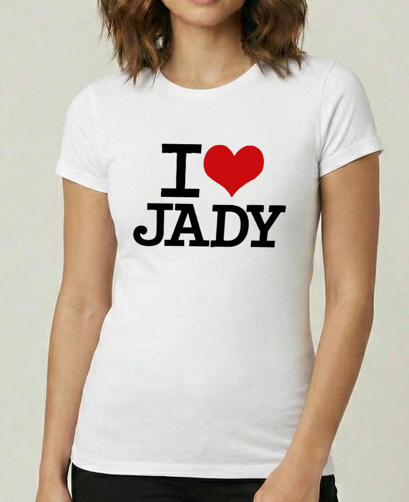 "I♥️JADY big Logo" T-Shirt - Kurzarm