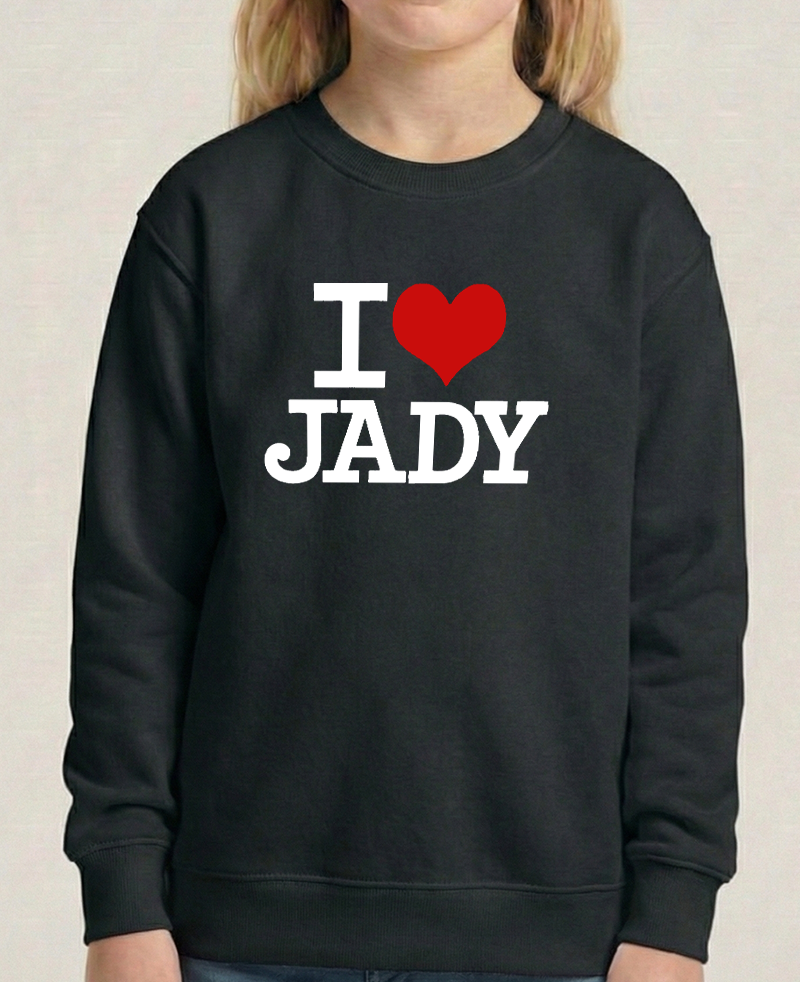 "I♥️JADY big Logo" Sweatshirt