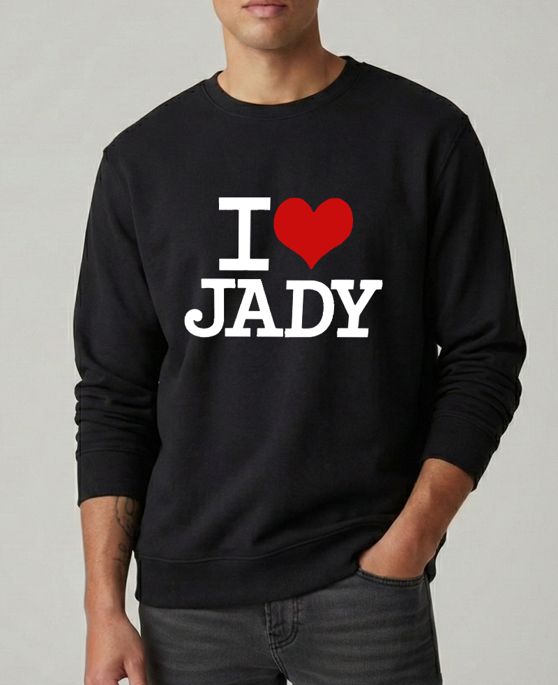 "I♥️JADY big Logo" Sweatshirt