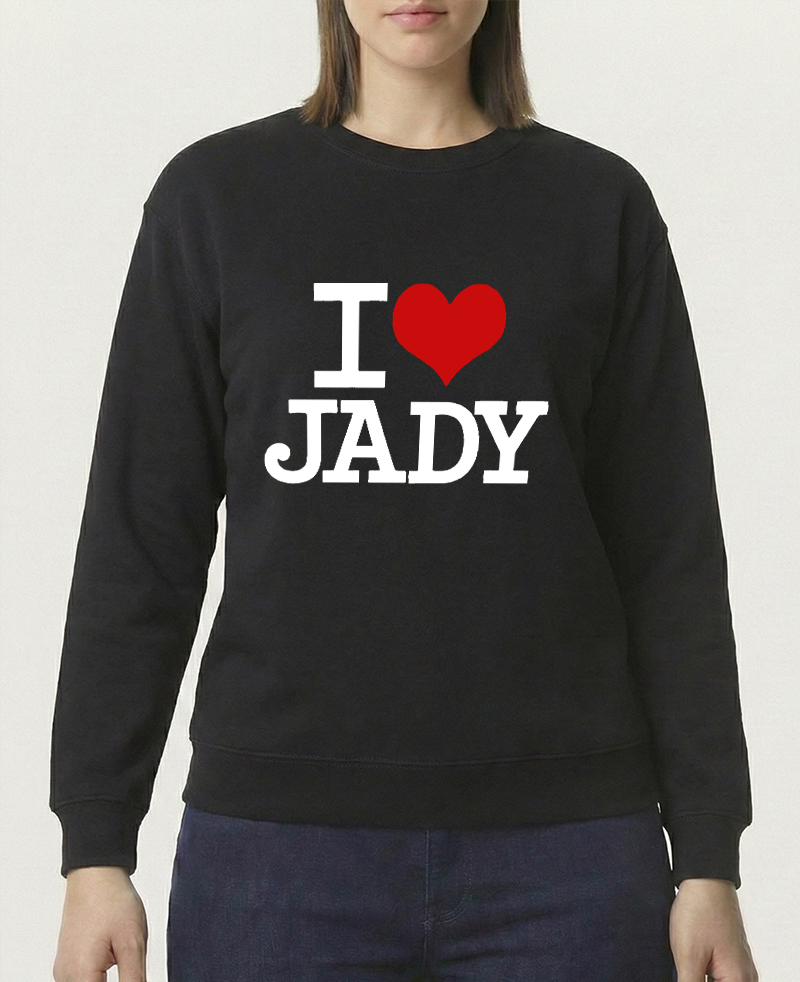 "I♥️JADY big Logo" Sweatshirt