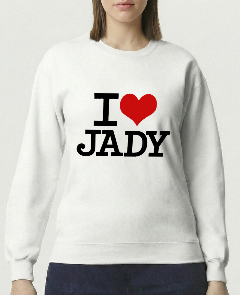 "I♥️JADY big Logo" Sweatshirt