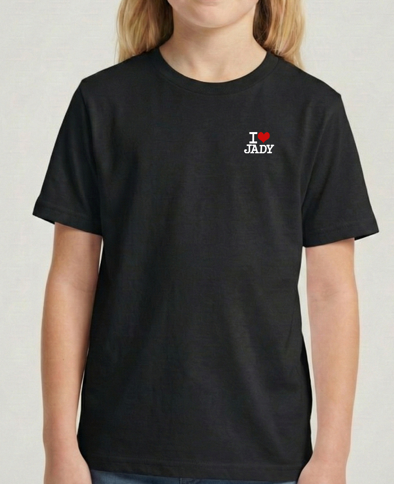 "I♥️JADY small Logo" T-Shirt - Kurzarm
