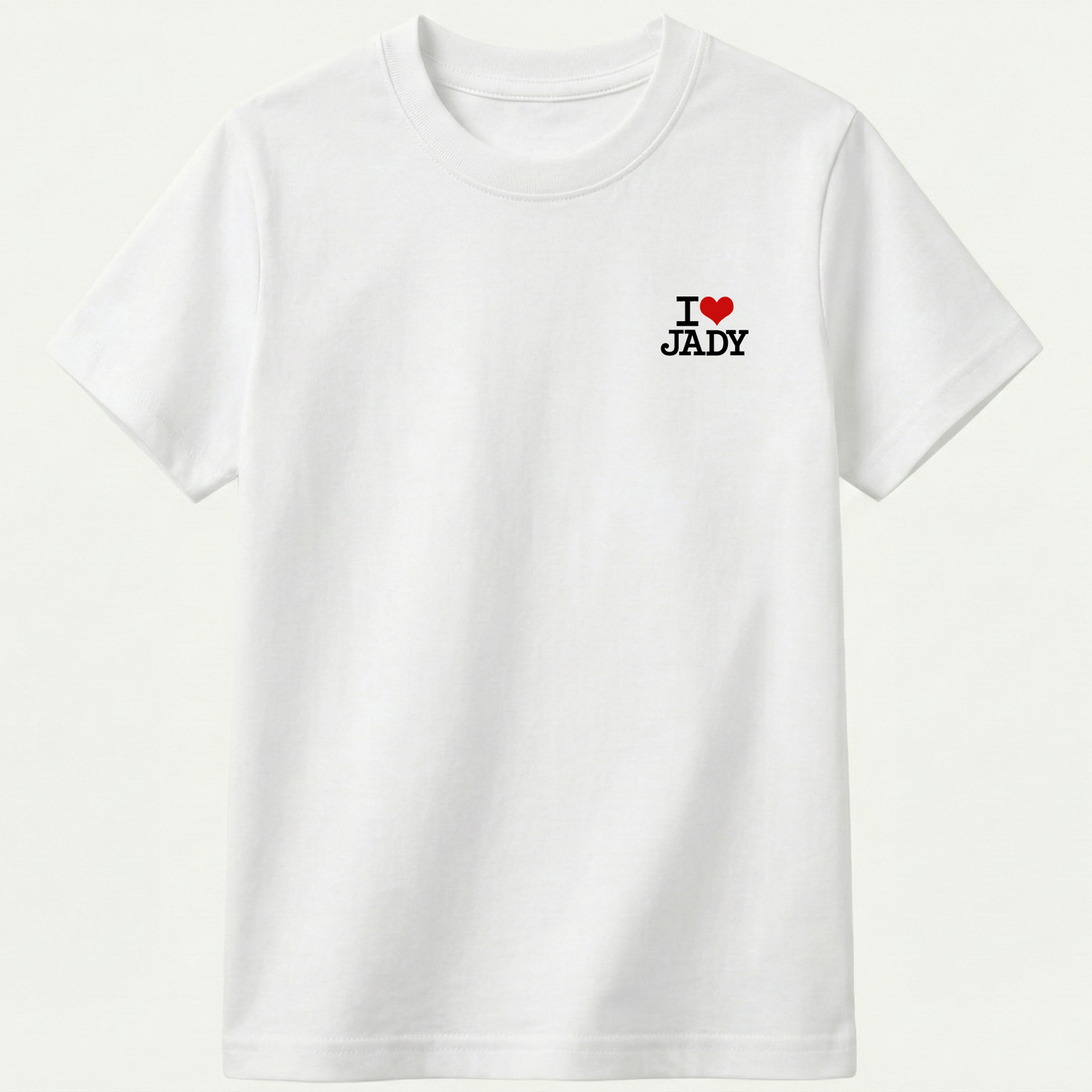 "I♥️JADY small Logo" T-Shirt - Kurzarm