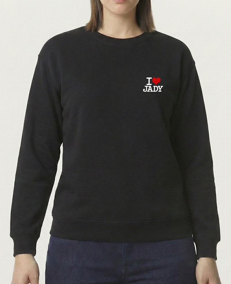 "I♥️JADY small Logo" Sweatshirt