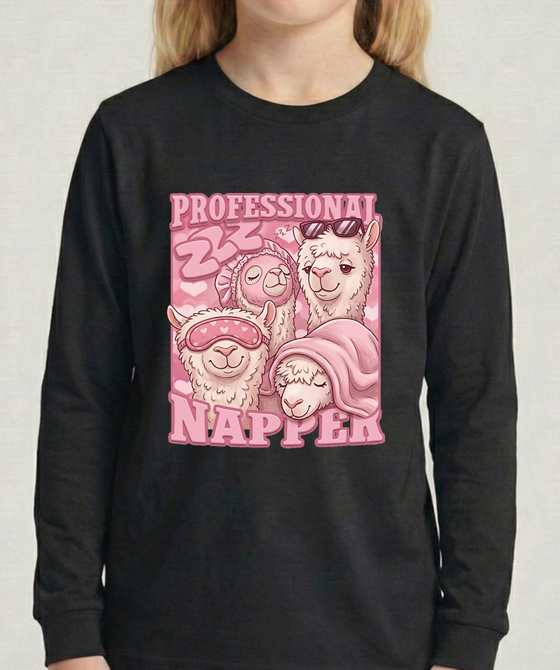 "Pro Napper" T-Shirt - Langarm