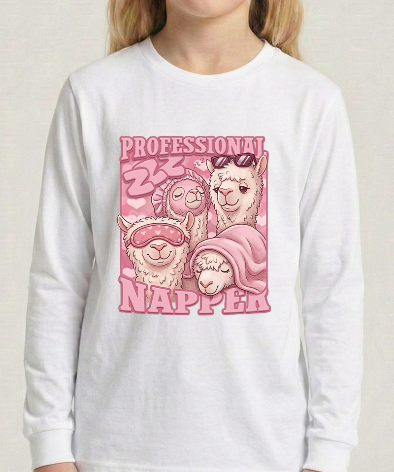 "Pro Napper" T-Shirt - Langarm