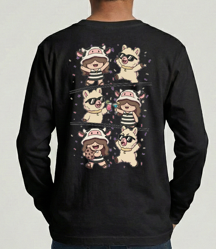 The Party T-Shirt - Langarm