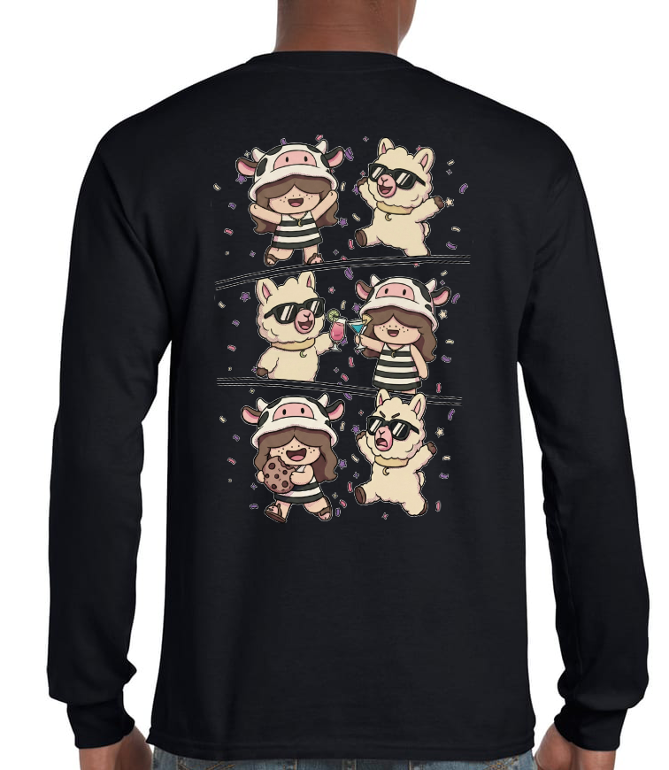 The Party T-Shirt - Langarm