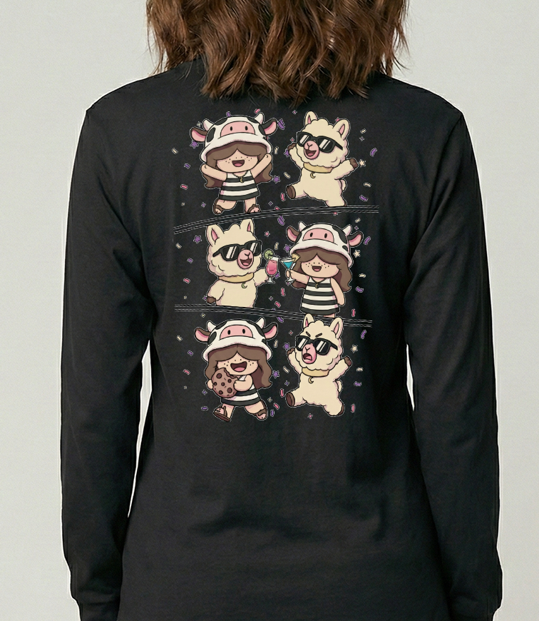 The Party T-Shirt - Langarm