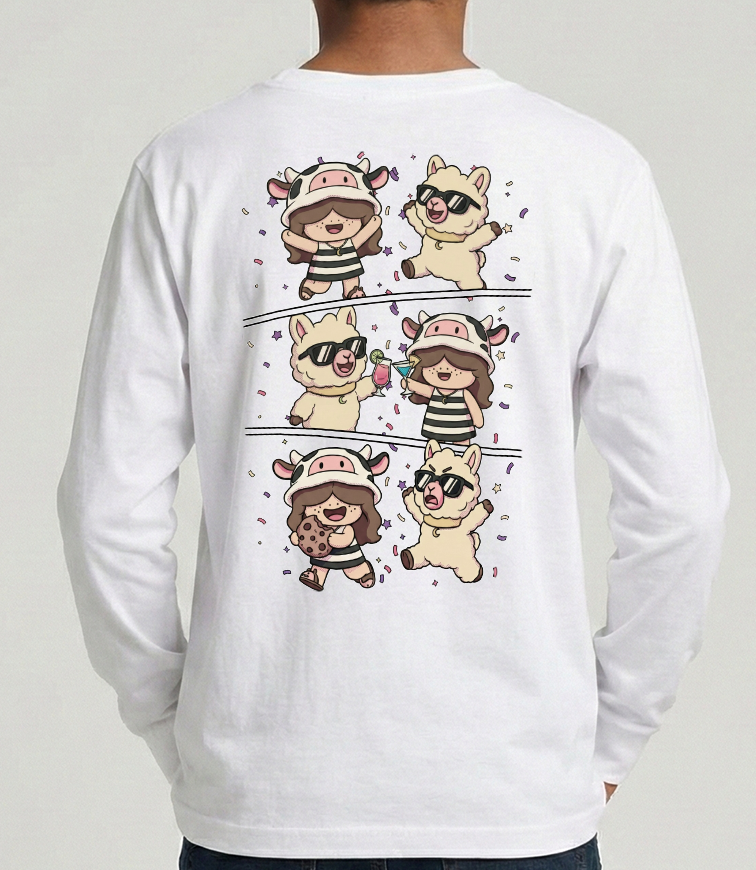 The Party T-Shirt - Langarm