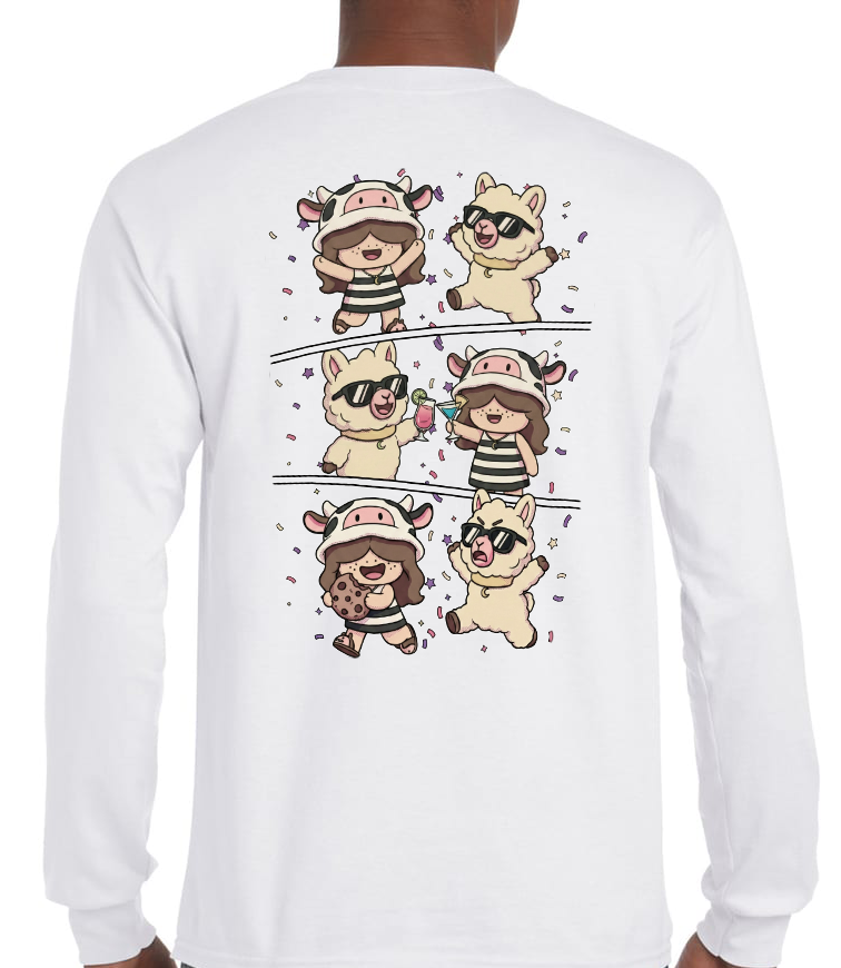 The Party T-Shirt - Langarm