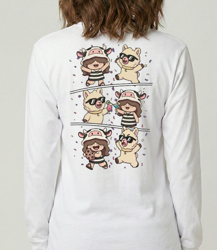 The Party T-Shirt - Langarm