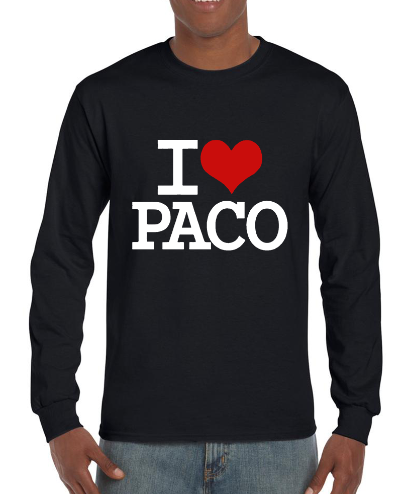 "I♥️PACO big Logo" T-Shirt - Langarm