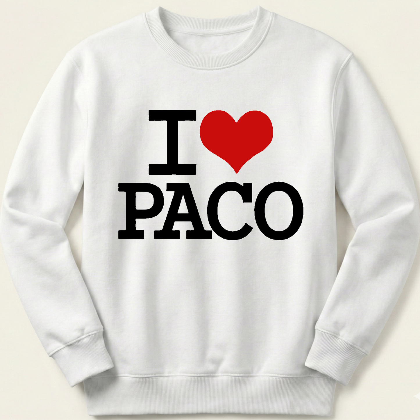 "I♥️PACO big Logo" Sweatshirt