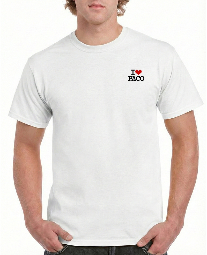 "I♥️PACO small Logo" T-Shirt - Kurzarm