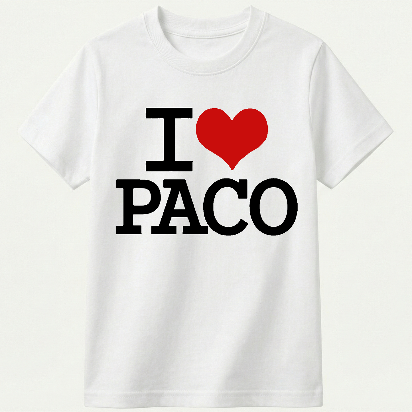"I♥️PACO big Logo" T-Shirt - Kurzarm