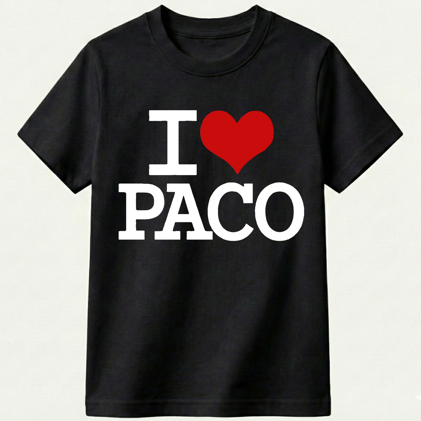 "I♥️PACO big Logo" T-Shirt - Kurzarm