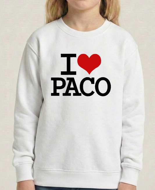 "I♥️PACO big Logo" Sweatshirt