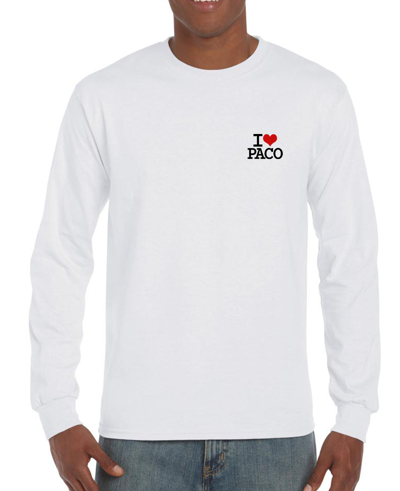 "I♥️PACO small Logo" T-Shirt - Langarm