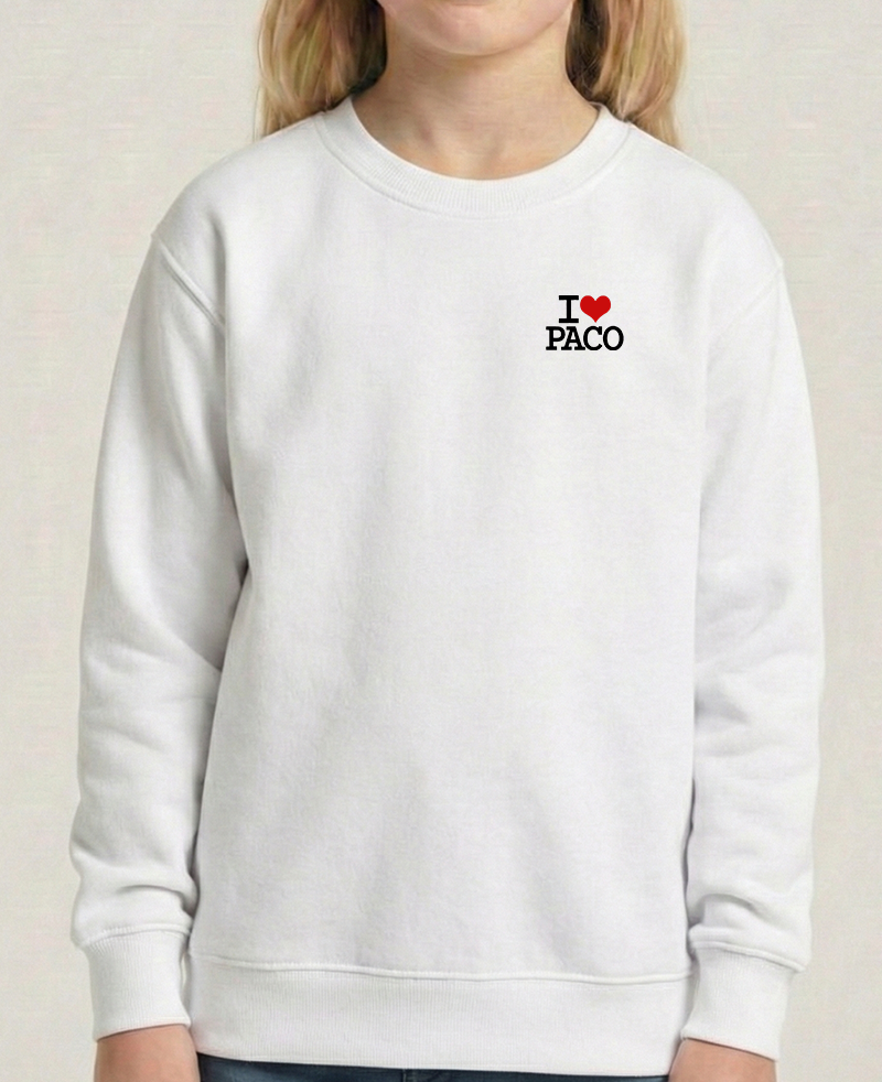 "I♥️PACO small Logo" Sweatshirt