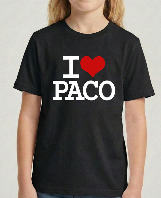 "I♥️PACO big Logo" T-Shirt - Kurzarm