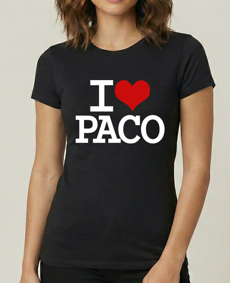 "I♥️PACO big Logo" T-Shirt - Kurzarm