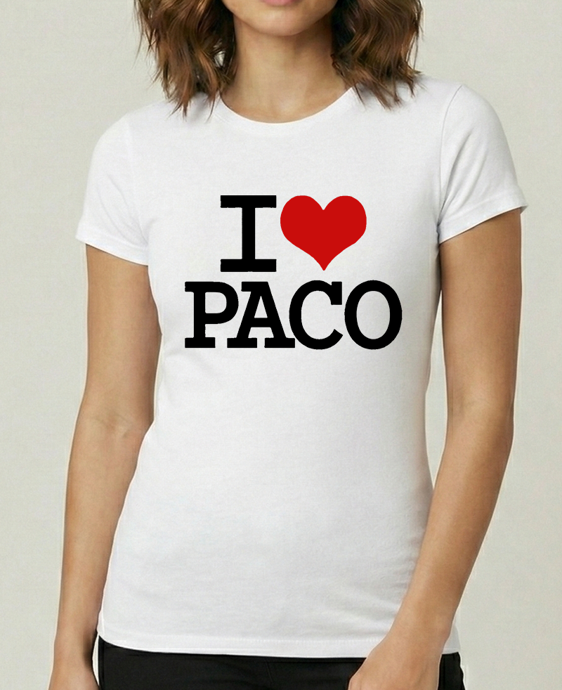 "I♥️PACO big Logo" T-Shirt - Kurzarm