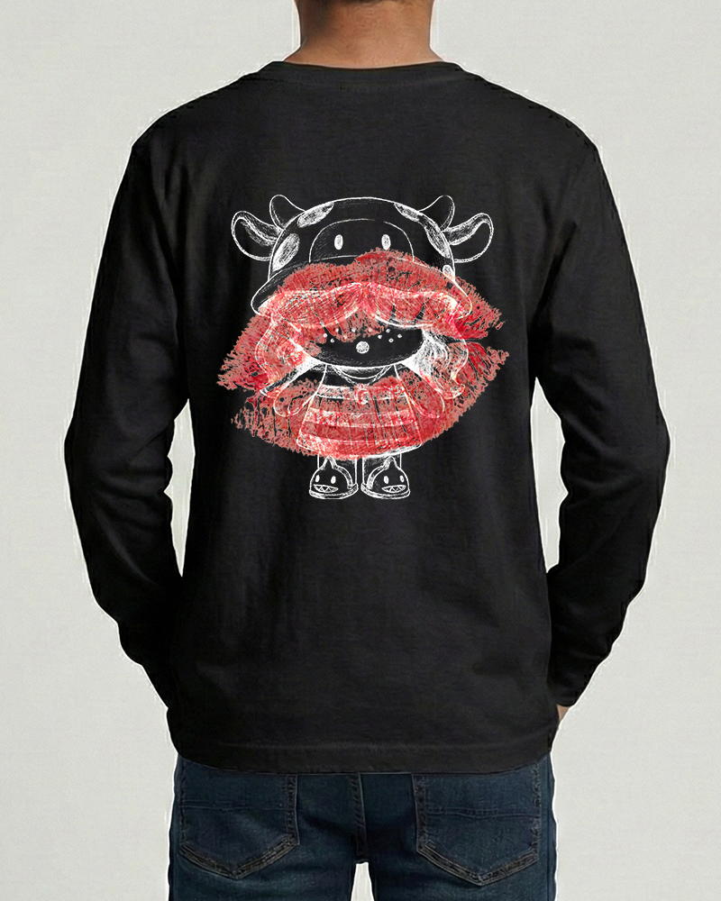 The Kiss Jady T-Shirt - Langarm