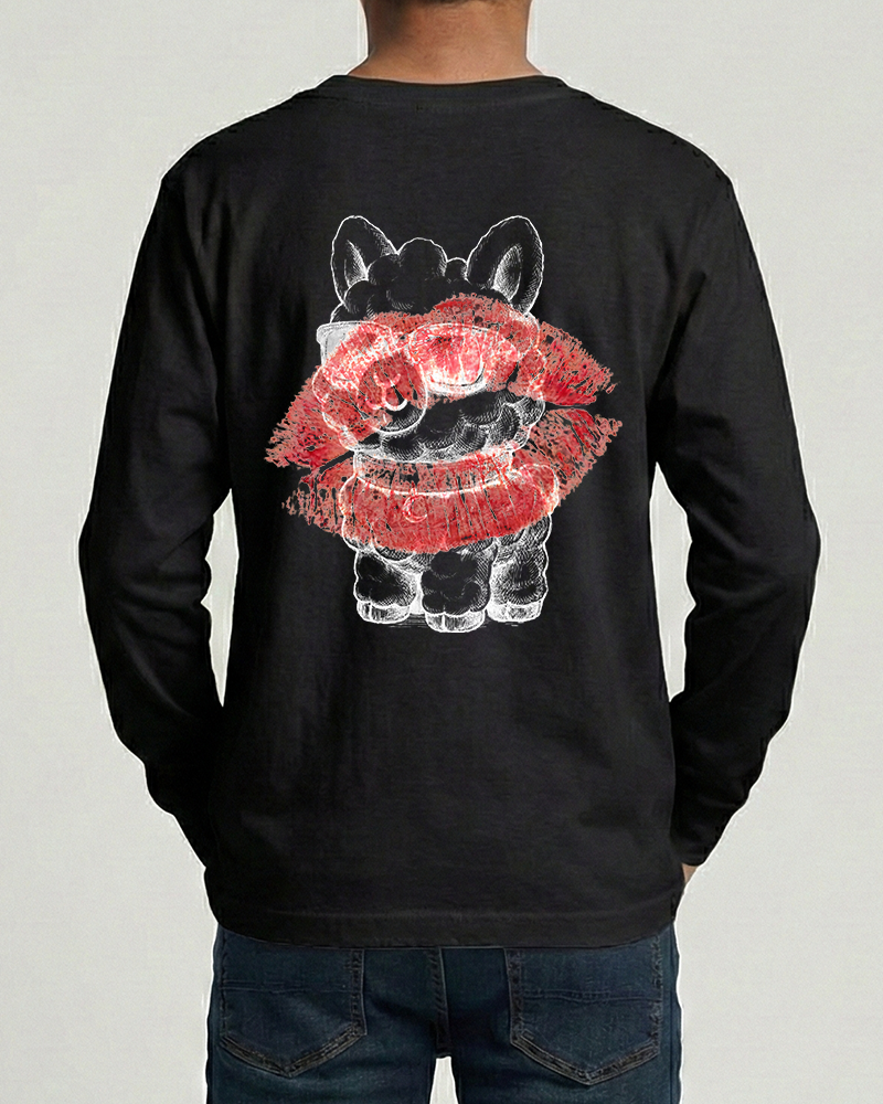 The Kiss Paco T-Shirt - Langarm
